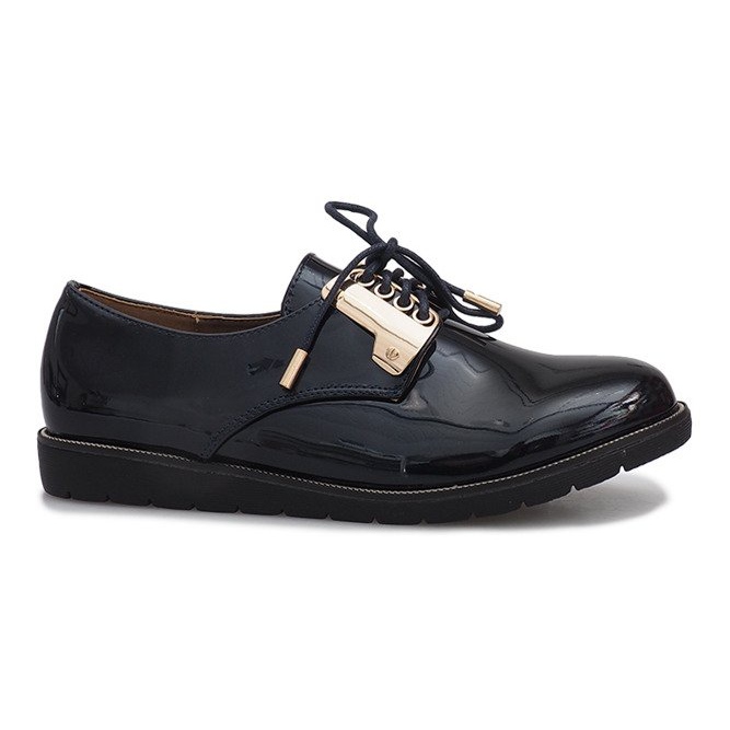 Pantofi lăcuți bleumarin Rose albastru marin