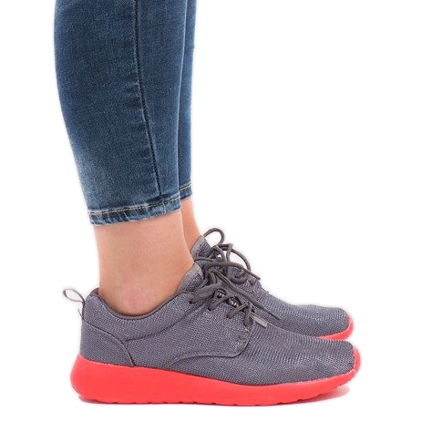 Adidași sport de culoare gri RS-82516-4W