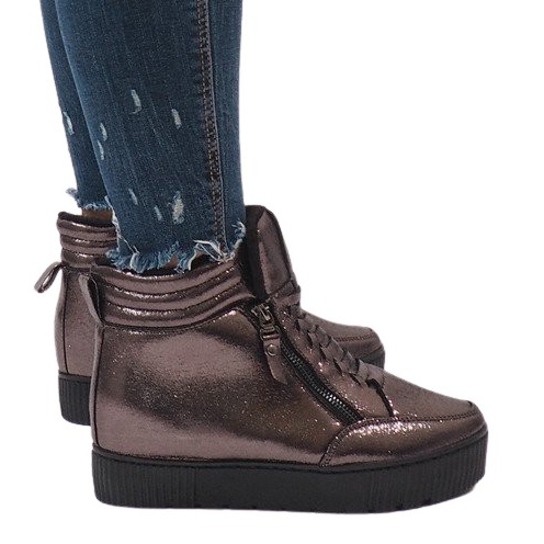 Adidași cu izolație maro BB-1652