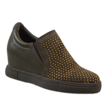 Adidași verzi pe pană XW37005 verde Adidași verzi pe pană XW37005 verde