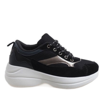 Pantofi sport la modă negri din 1862 negru Pantofi sport la modă negri din 1862 negru