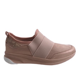 Pantofi sport la modă roz X-9732