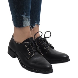 Pantofi Jazz negri Ćwieki 6288-1 negru