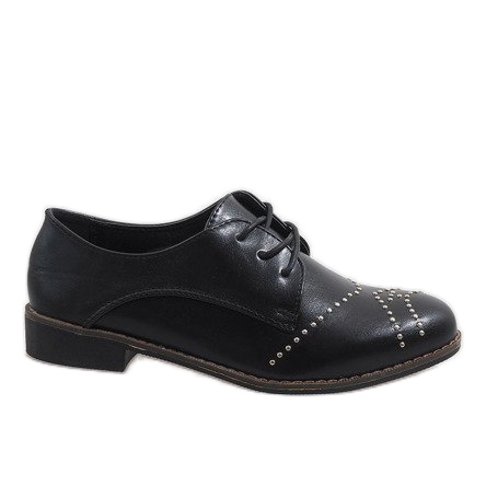 Pantofi Jazz negri Brads HH-82 negru