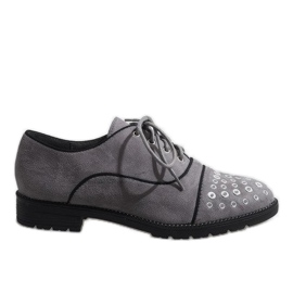 Pantofi Jazz gri Brads ST2721 Pantofi Jazz gri Brads ST2721