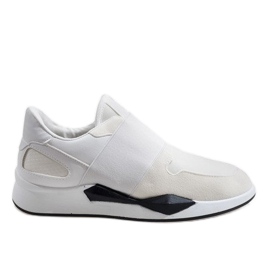 Adidași albi din lycra R371 Adidași albi din lycra R371