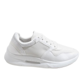 Pantofi sport de modă albi LS180406 Pantofi sport de modă albi LS180406