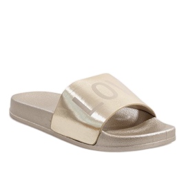 Love 812A papuci de aur Love 812A papuci de aur