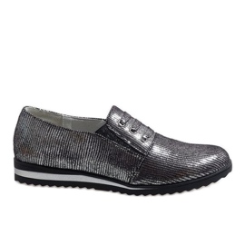 Pantofi cu șireturi gri TL-33 Pantofi cu șireturi gri TL-33