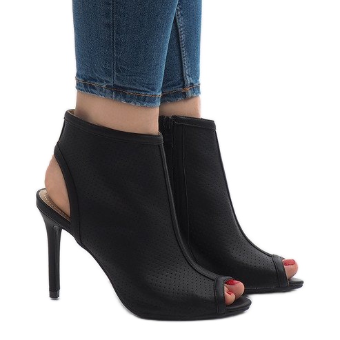 Ghete negre 1551-150 negru