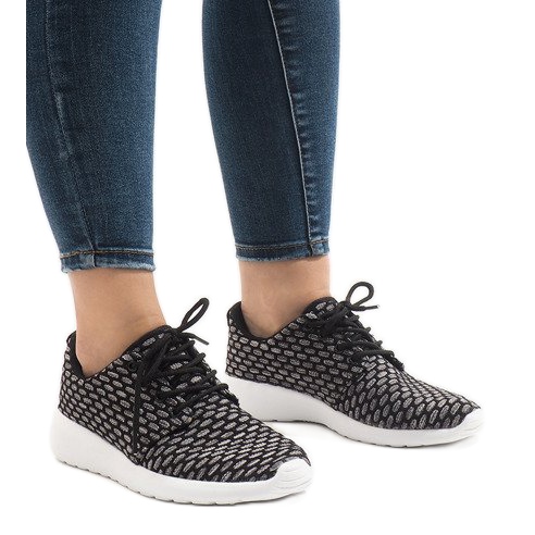 Pantofi sport negri 619 negru