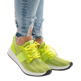 275-Y pantofi sport verzi verde