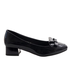 Tocuri înalte negre GF-A166 negru