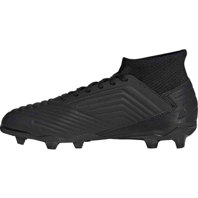 Ghete de fotbal Adidas Predator 19.3 Fg Jr G25794 negru negru