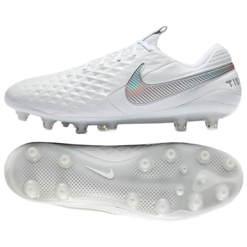 Pantof de fotbal Nike Tiempo Legend 8 Elite AG-Pro M BQ2696-100 alb alb
