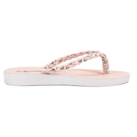 Seastar Flip-flops împletite roz Seastar Flip-flops împletite roz