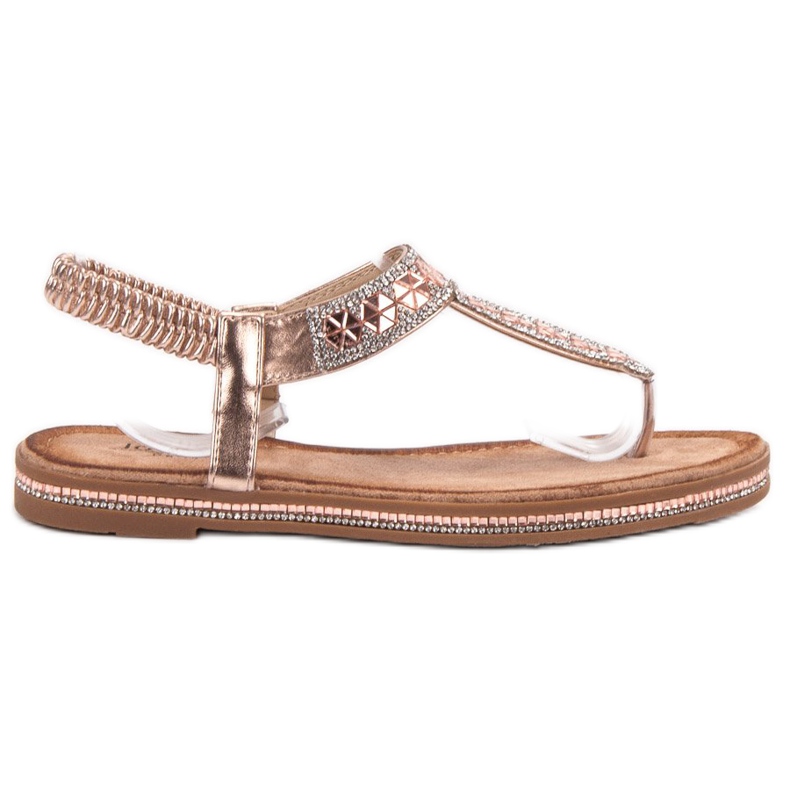SHELOVET Sandale roz de flip-flops