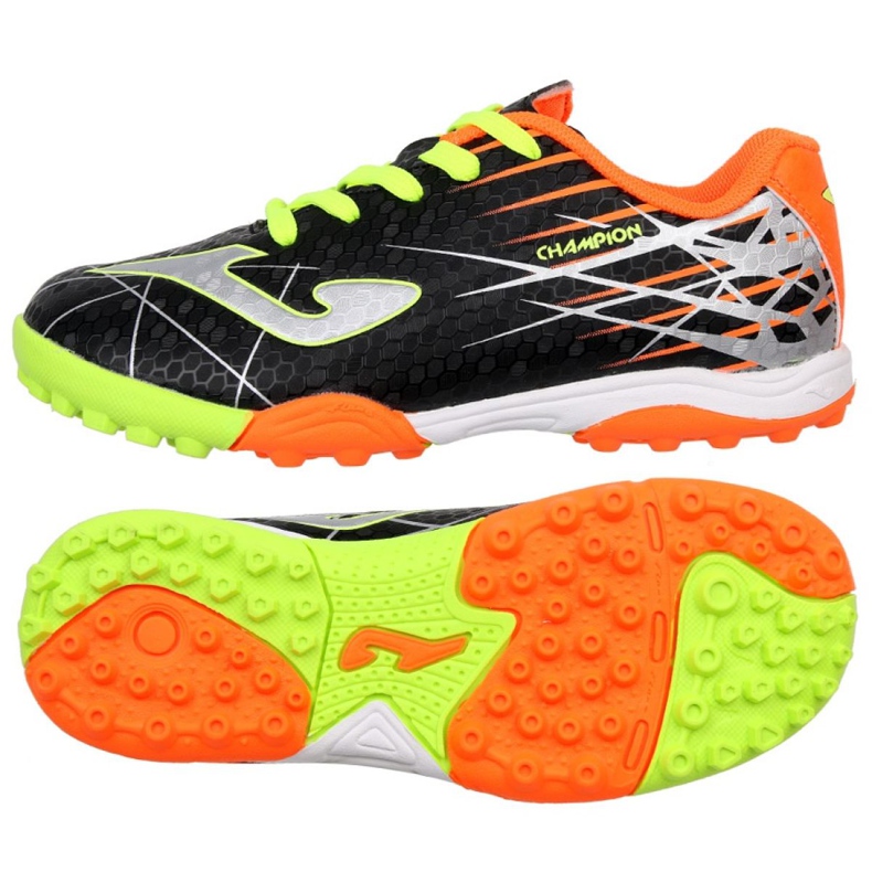 Ghete de fotbal Joma Champion 901 Tf Jr CHAJS.901.TF negru negru
