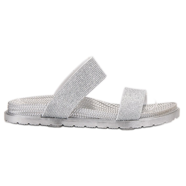 EXQUILY Papuci de cauciuc la modă gri EXQUILY Papuci de cauciuc la modă gri