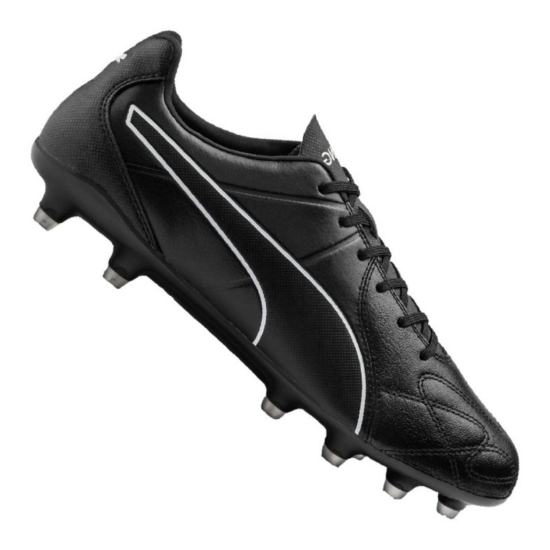 Ghete de fotbal Puma King Hero Fg M 105609-01 negru negru Ghete de fotbal Puma King Hero Fg M 105609-01 negru negru