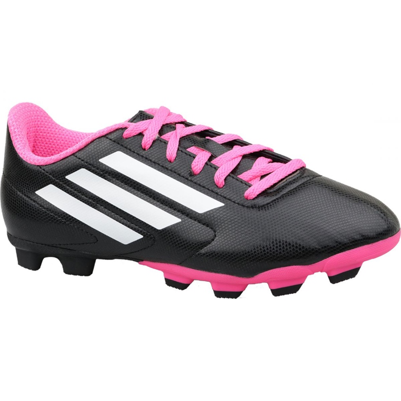 Ghete de fotbal Adidas Conquisto Fg Jr B25594 multicolor negru Ghete de fotbal Adidas Conquisto Fg Jr B25594 multicolor negru
