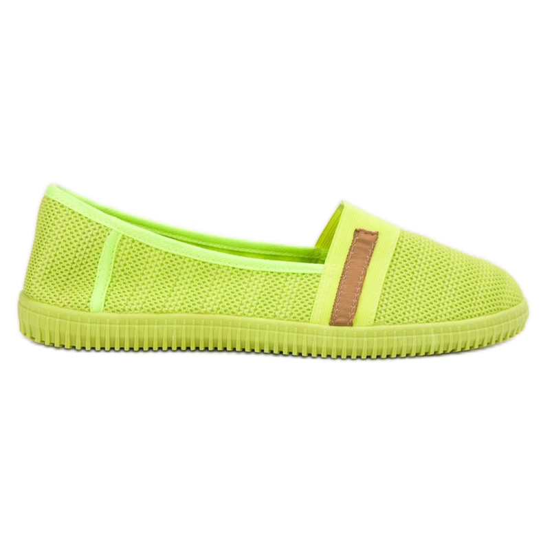 SHELOVET Sliponi de neon galben
