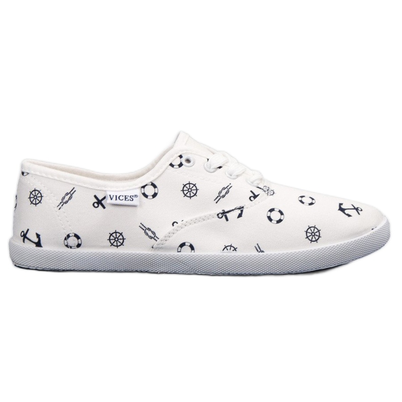 Tenisi VICES marinar alb Tenisi VICES marinar alb