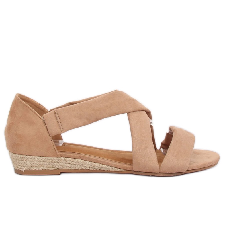 Sandale espadrile bej 9R72 Kaki