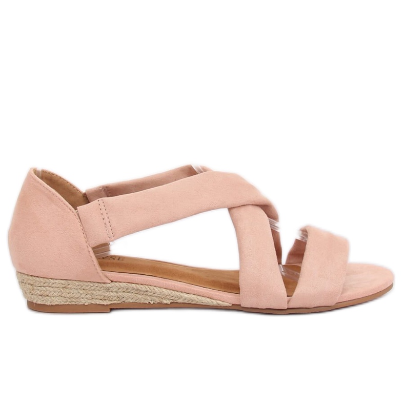 Sandale espadrile roz 9R72 Roz Sandale espadrile roz 9R72 Roz