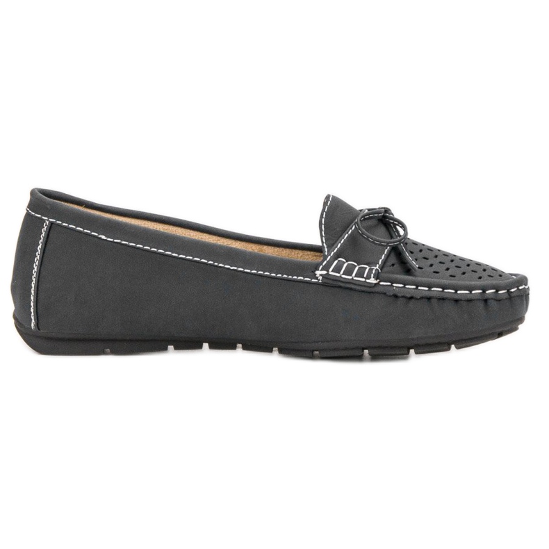 SHELOVET Mocasini casual gri SHELOVET Mocasini casual gri