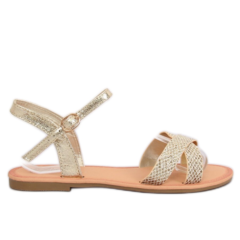 Sandale pentru femei și aur WL282 Aur de aur