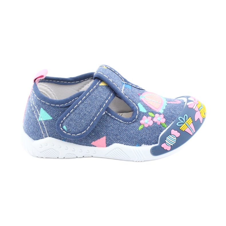 Adidași American Club insert din piele TEN30 albastru roz