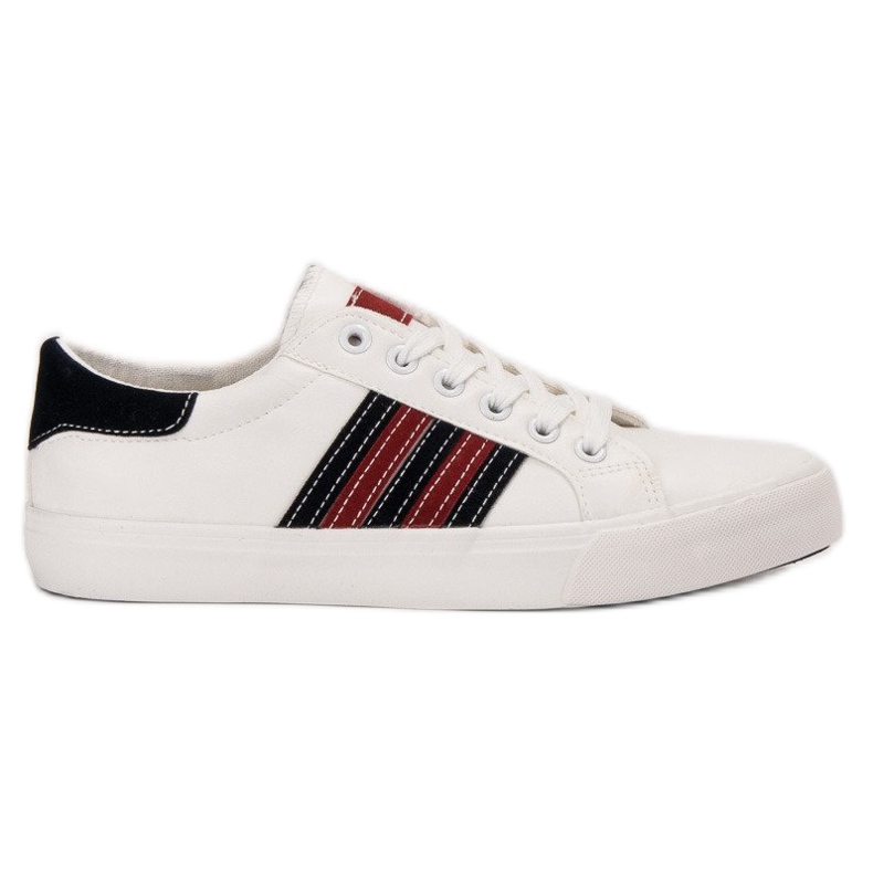 SHELOVET Pantofi sport casual alb multicolor