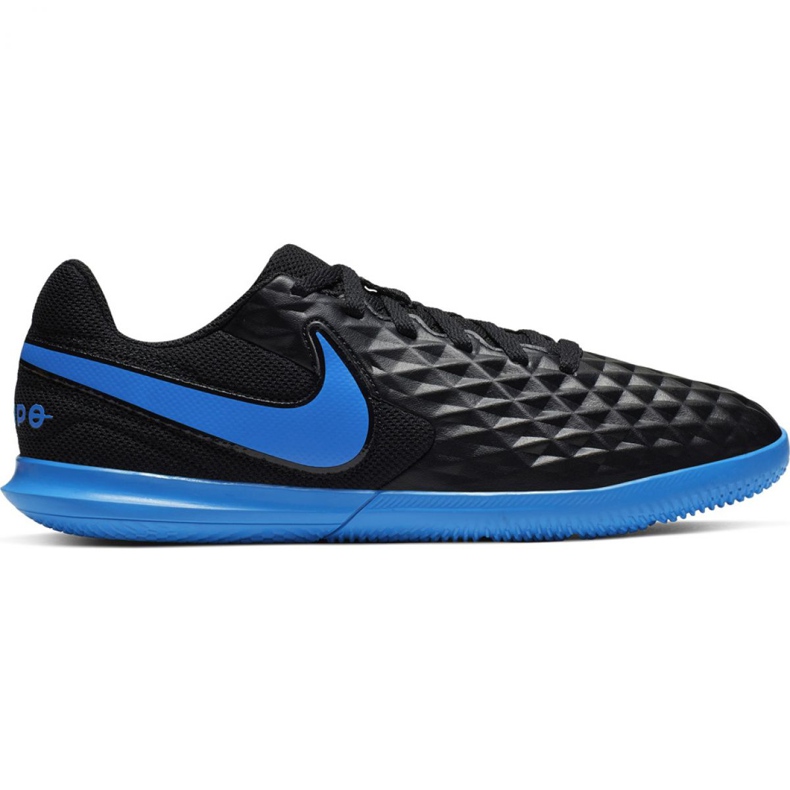 Pantofi de fotbal Nike Tiempo Legend 8 Club Ic Jr AT5882 004 negru