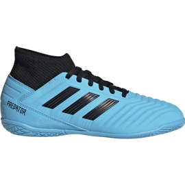 Ghete de fotbal adidas Predator 19.3 In Jr G25807 albastru