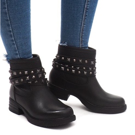 Cizme Chelsea Solid Warm 884-PA Negru Cizme Chelsea Solid Warm 884-PA Negru