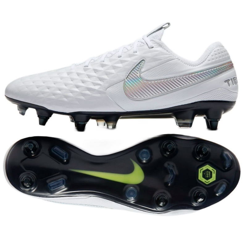 Pantof de fotbal Nike Tiempo Legend 8 Elite SG-Pro Ac M AT5900-100 alb alb