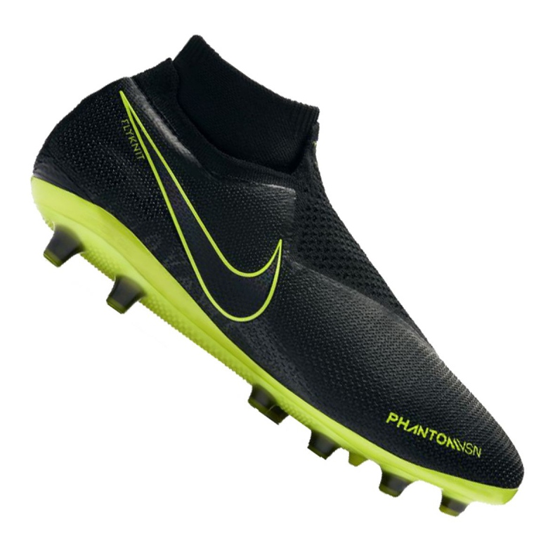 Pantof de fotbal Nike Phantom Vsn Elite Df AG-Pro M AO3261-007 negru negru Pantof de fotbal Nike Phantom Vsn Elite Df AG-Pro M AO3261-007 negru negru