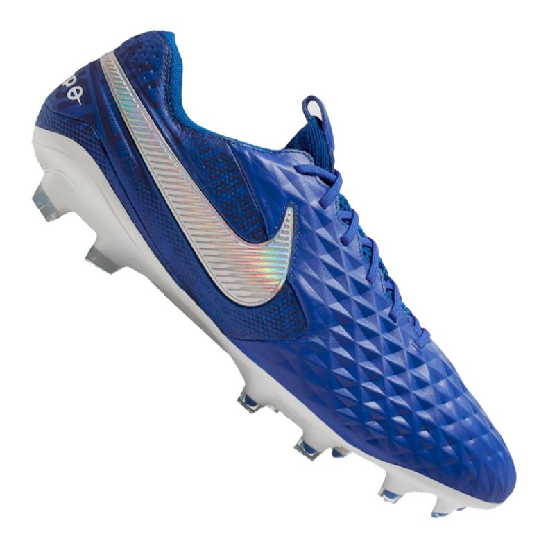 Ghete de fotbal Nike Legend 8 Elite Fg M AT5293-414 albastru albastru