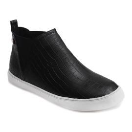 Încălțăminte cu toc înalt Creepers 5773 Negru