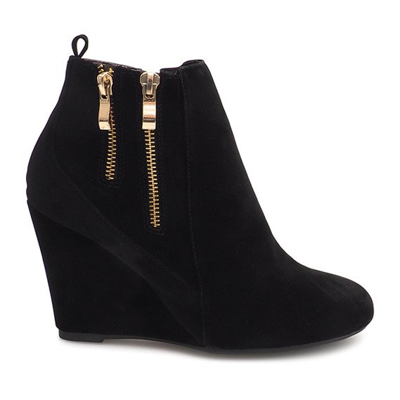 Cizme elegante cu toc 1058-19A Negru Cizme elegante cu toc 1058-19A Negru