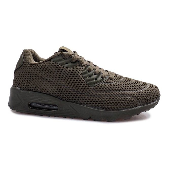 Pantofi sport cu plasă verde multicolor