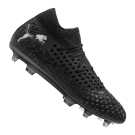 Pantofi de fotbal Puma Future 4.1 Netfit Fg / Ag M 105579-02 negru negru