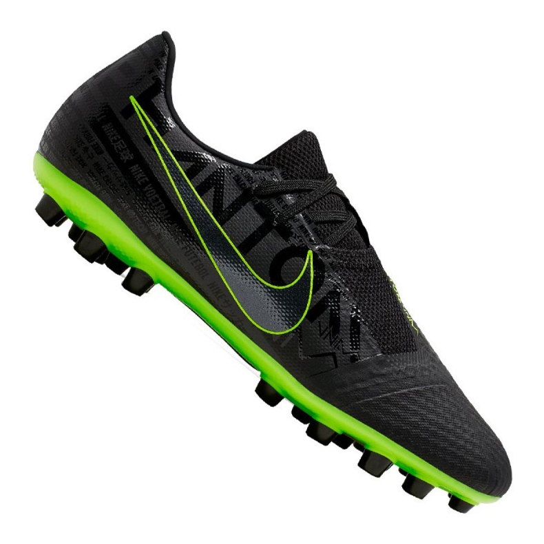 Cizme de fotbal Nike Phantom Vnm Academy Ag M CK0410-007 negru negru