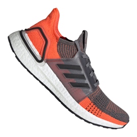 Pantofi de alergare adidas UltraBoost 19 m M G27517 portocale gri Pantofi de alergare adidas UltraBoost 19 m M G27517 portocale gri