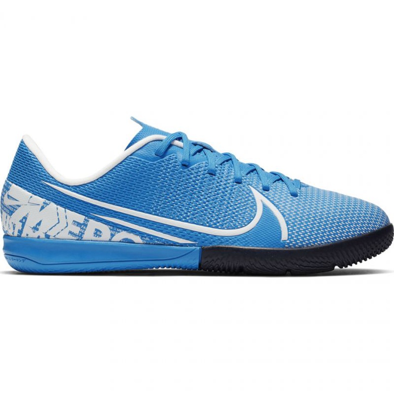 Pantofi de fotbal Nike Mercurial Vapor 13 Academy Ic Jr AT8137-414 albastru albastru
