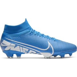 Pantofi de fotbal Nike Mercurial Superfly 7 Pro Fg M AT5382 414 albastru