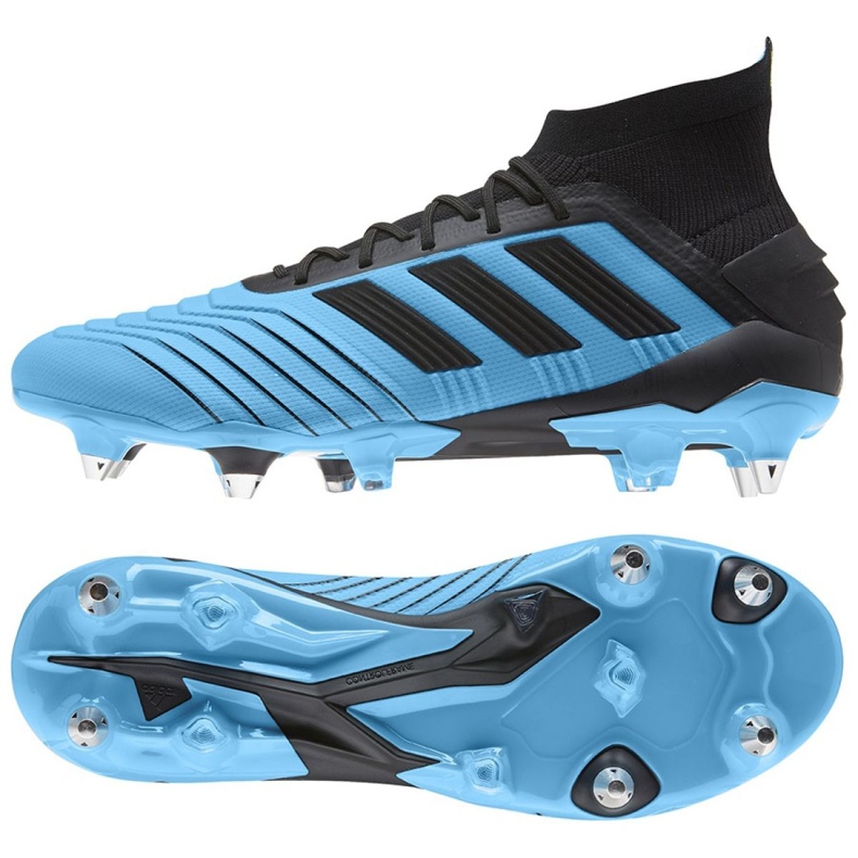 Ghete de fotbal Adidas Predator 19.1 Sg M F99988 albastru albastru Ghete de fotbal Adidas Predator 19.1 Sg M F99988 albastru albastru