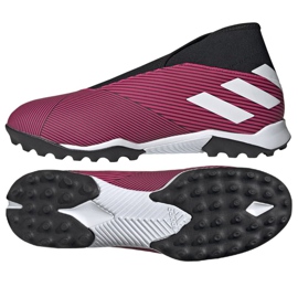 Ghete de fotbal Adidas Nemeziz 19.3 Ll M EF0385 roz multicolor Ghete de fotbal Adidas Nemeziz 19.3 Ll M EF0385 roz multicolor
