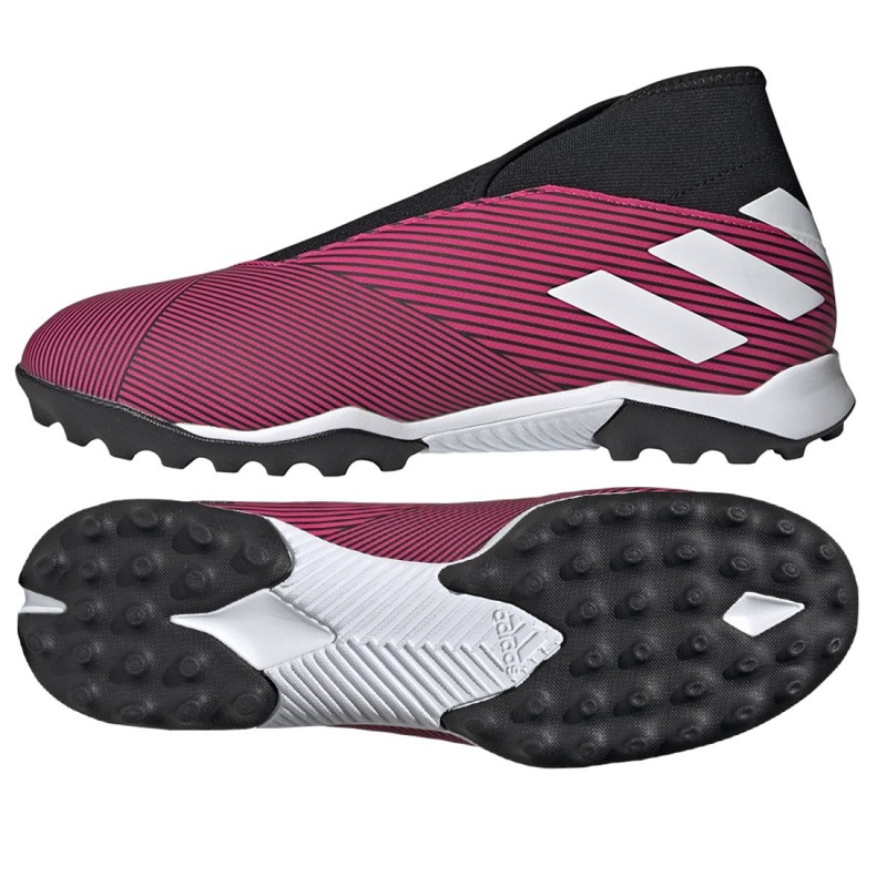 Ghete de fotbal Adidas Nemeziz 19.3 Ll M EF0385 roz multicolor